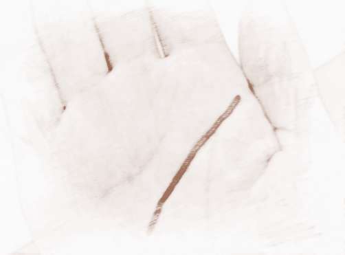 假断掌的手相特征图解，善于知道断掌纹的含义